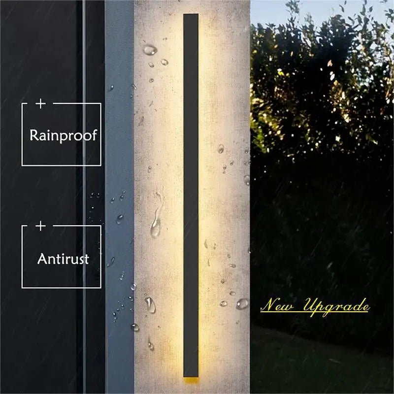 Modern Waterproof LED Outdoor Wall Light – IP65 Aluminum