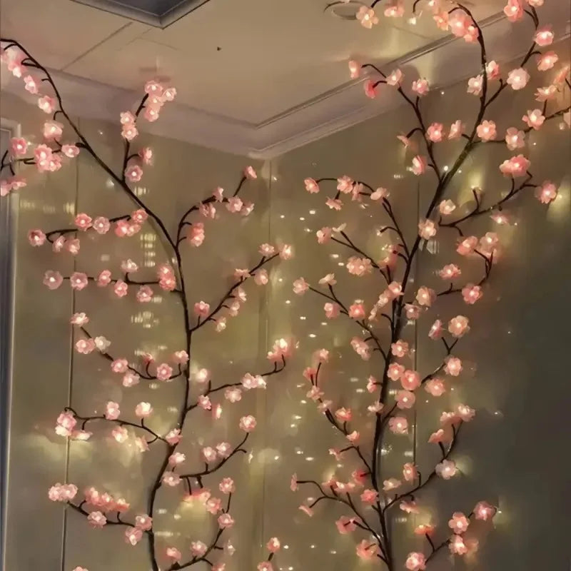 LED Cherry Blossom Branch Lights – Flexible Decorative Lighting