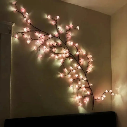 LED Cherry Blossom Branch Lights – Flexible Decorative Lighting