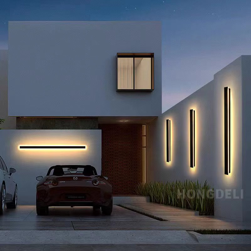 Modern Waterproof LED Outdoor Wall Light – IP65 Aluminum