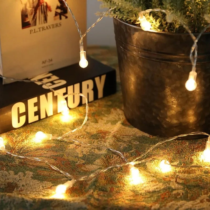 Waterproof Globe String Lights – USB & Battery Powered