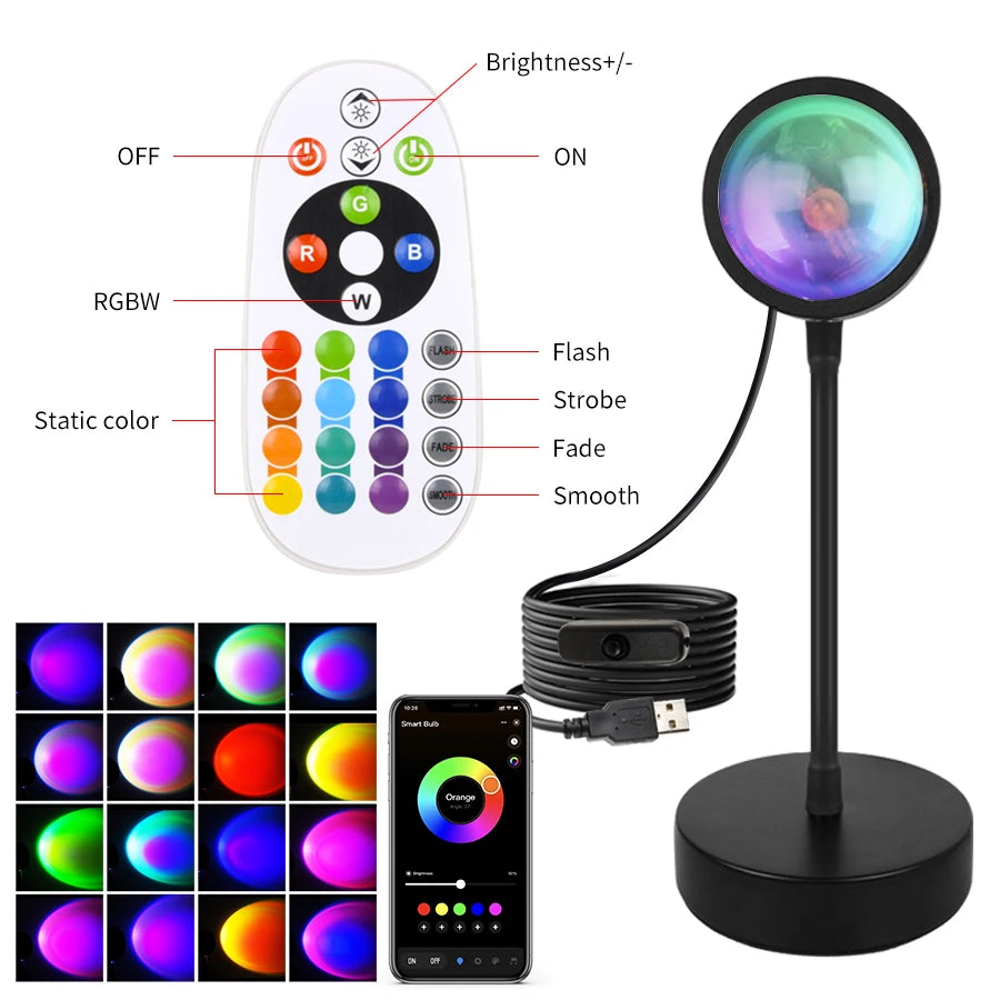 GoldenHour™ Sunset Projection Lamp