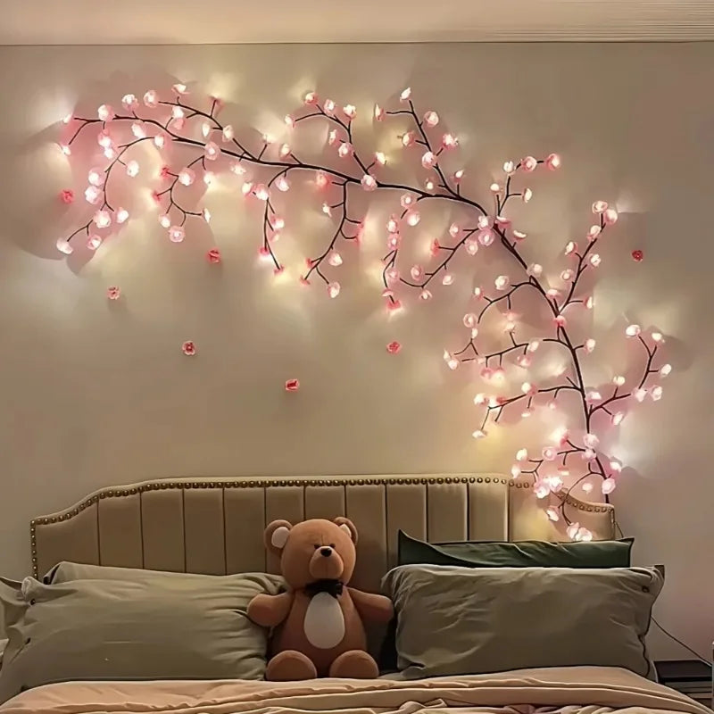 LED Cherry Blossom Branch Lights – Flexible Decorative Lighting