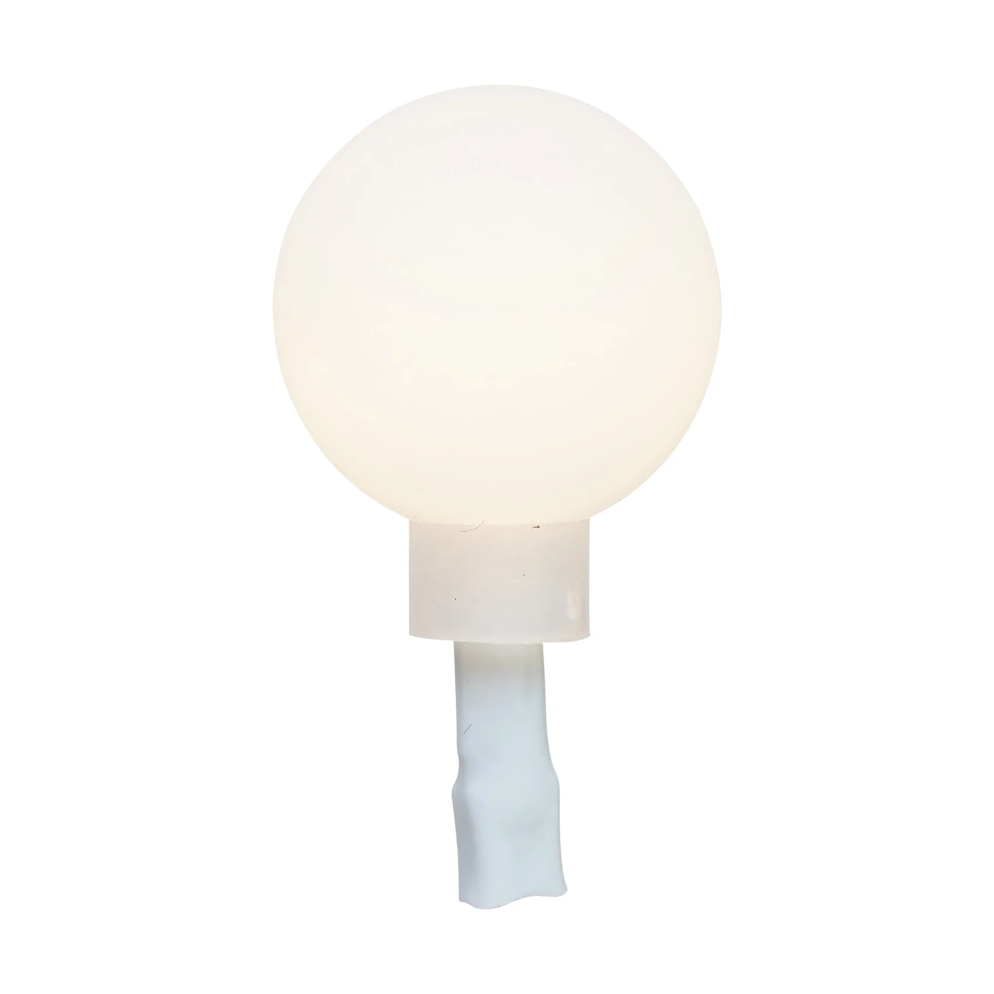 Indoor LED Globe String Lights – 50 Frosted White G20 Bulbs | AC Powered 4.5V | Warm Decorative Lighting for Home, Bedroom & Parties